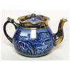Image 2 : Vintage English Cobalt Teapot