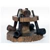 Image 1 : Collection Briar Pipes and Pipestand
