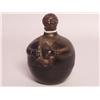 Image 1 : Unusual Glazed Ceramic Decanter