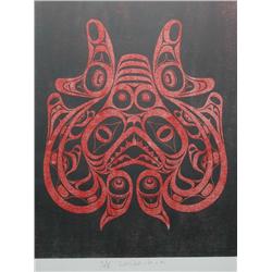 Bill Reid Silkscreen  Transformation