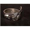 Image 4 : Haisla Native Carved Sterling Silver Bracelet