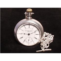 Antique Pocket Watch Sterling Case