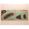 Image 1 : Native Art Carved Cedar Panel