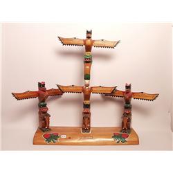 Northwest Native Totem Grouping