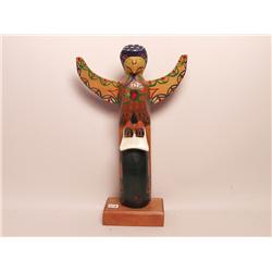 North West Coast Painted totem