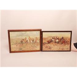 C.M. Russel Vintage Prints C. 1940