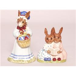 Two Bunnykins Figures