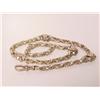Image 1 : Antique 9 Kt Gold Watch Chain  