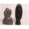 Image 1 : Tribal Art Two Carved Soapstone Heads