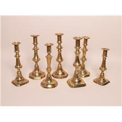 Antique Brass Candlesticks