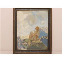 Maxfield Parish Original Print