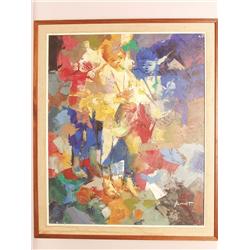Modernist Painting on Canvas