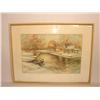 Image 1 : American Watercolour Autum Landscape