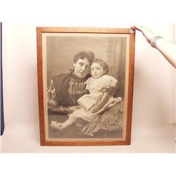 19th C. Photograph  Mother and Child