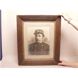 19th C. Photograph Train Conductor