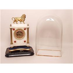 Antique Clock in Original Glass DFome