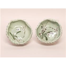 Old Japanese Celadon Bowls
