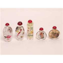 Chinese Authentic Glass Crystal Snuffs