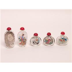 Chinese Authentic Glass Crystal Snuffs