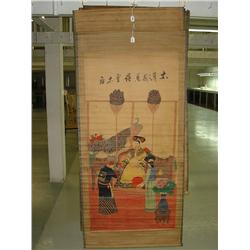 Decorative Art One Chinese Ancestor Scroll