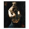 Image 1 : Fabian Perez, "Valenciana" Hand Textured Limited Edition Giclee on Board. Hand Signed and Numbered A