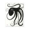 Image 1 : Wyland, "Octopus" Original Sumi Ink Painting, Hand Signed with Certificate of Authenticity.
