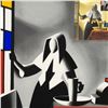 Image 2 : Mark Kostabi, "Progress Of Beauty" Limited Edition Serigraph, Numbered and Hand Signed with Certific