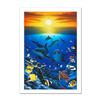 Image 1 : "Ocean Calling" Limited Edition Giclee on Canvas by Renowned Artist Wyland, Numbered and Hand Signed