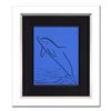 Image 1 : Wyland, "Dolphin" Framed Original Sketch, Hand Signed with Certificate of Authenticity.