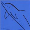 Image 2 : Wyland, "Dolphin" Framed Original Sketch, Hand Signed with Certificate of Authenticity.