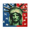 Image 1 : Steve Kaufman (1960-2010), "Lady Liberty" Hand Embellished Limited Edition on Canvas, Numbered 40/50