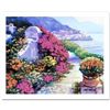 Image 1 : "Near Amalfi" Limited Edition Hand Embellished Giclee on Canvas by Howard Behrens (1933-2014). Numbe