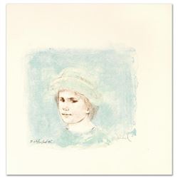"Alberto" Limited Edition Lithograph by Edna Hibel (1917-2014), Numbered and Hand Signed with Certif