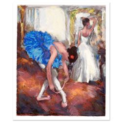 Hedva Ferenci,  Blue Dancer  Limited Edition Serigraph, Numbered and Hand Signed with Certificate of