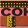 Image 2 : Steve Kaufman (1960-2010), "Cohiba Cigar" Hand Painted Limited Edition Silkscreen on Canvas from an 