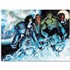 Image 1 : Marvel Comics "Incredible Hulks #615" Numbered Limited Edition Giclee on Canvas by Barry Kitson with