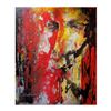 Image 1 : Berberyan, "Hot Mess" Original Mixed Media on Canvas with COA.