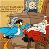 Image 2 : "Santa on Trial" by Chuck Jones (1912-2002). Limited Edition Animation Cel with Hand Painted Color. 