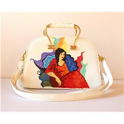 Patricia Govezensky- Patricia Handbag with original acrylic painting