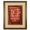 Image 1 : Neal Doty (1941-2016), Framed Original Mixed Media Linocut, Hand Signed with Certificate of Authenti