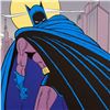 Image 2 : Bob Kane (1915-1998), "Batman Over Gotham" Extremely Rare Limited Edition Original Color Lithograph,