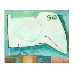 Mikheil Mikaberidze, Original Oil Painting on Canvas, Hand Signed with Certificate of Authenticity.