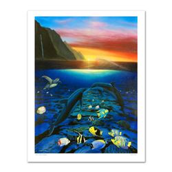 "Kiss for the Sea" Limited Edition Giclee on Canvas (30" x 40") by Renowned Artist Wyland, Numbered 