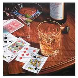 Nobu Haihara, "Playing W/A Full Deck" Limited Edition Canvas, Signed and with COA.