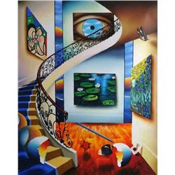 Ferjo  EYE OF A MASTER  Giclee on Canvas