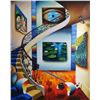 Image 1 : Ferjo "EYE OF A MASTER" Giclee on Canvas