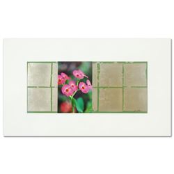 Liz Rider, "Aperture" Original Mixed Media Painting, Hand Signed with Letter of Authenticity.