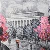 Image 2 : Alexander Antanenka, "Monumental Cherry Blossoms" Original Oil Painting on Canvas, Hand Signed with 