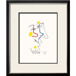 Pablo Picasso  Le Goût du Bonheur 13  Custom Framed Screenprint