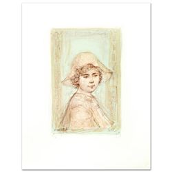 "Victoria" Limited Edition Lithograph by Edna Hibel (1917-2014), Numbered and Hand Signed with Certi